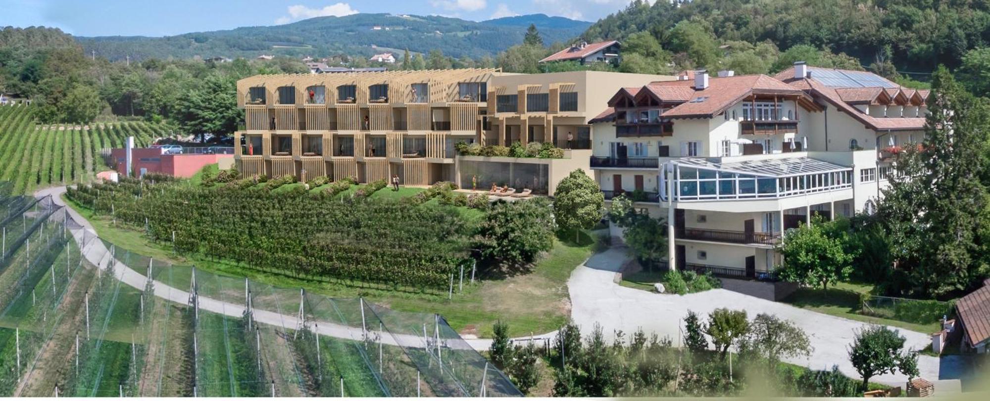 Hotel Tenz Montan Exterior foto